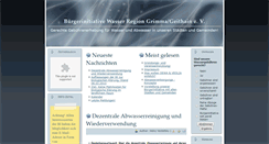 Desktop Screenshot of initiative-wasser-abwasser.de